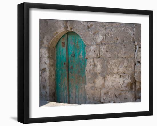 Doorway in Small Village, Cappadoccia, Turkey-Darrell Gulin-Framed Photographic Print