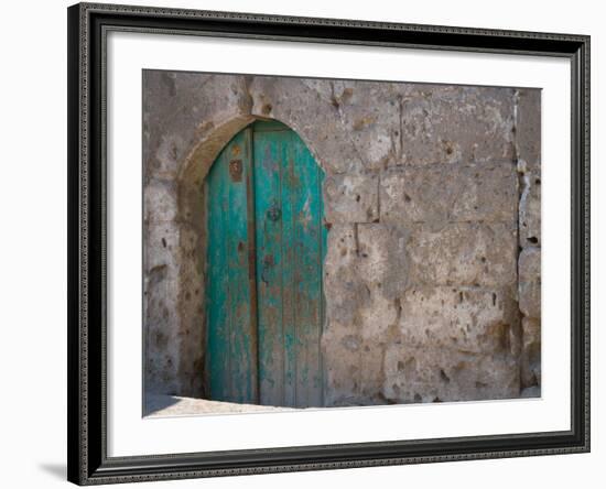 Doorway in Small Village, Cappadoccia, Turkey-Darrell Gulin-Framed Photographic Print