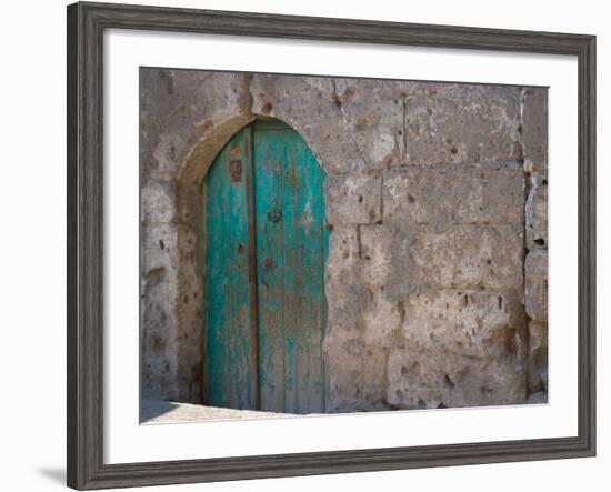 Doorway in Small Village, Cappadoccia, Turkey-Darrell Gulin-Framed Photographic Print