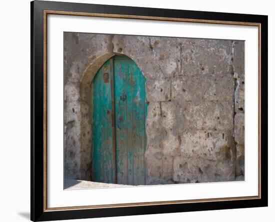 Doorway in Small Village, Cappadoccia, Turkey-Darrell Gulin-Framed Photographic Print