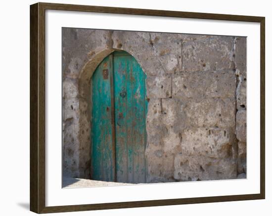 Doorway in Small Village, Cappadoccia, Turkey-Darrell Gulin-Framed Photographic Print