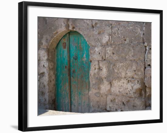 Doorway in Small Village, Cappadoccia, Turkey-Darrell Gulin-Framed Photographic Print