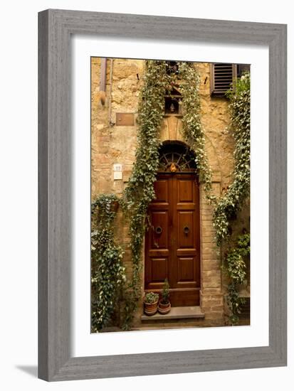 Doorway In Tuscany-Ian Shive-Framed Photographic Print