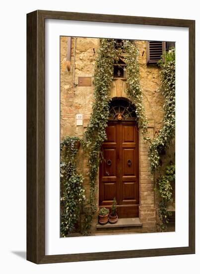 Doorway In Tuscany-Ian Shive-Framed Photographic Print