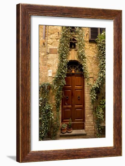 Doorway In Tuscany-Ian Shive-Framed Photographic Print