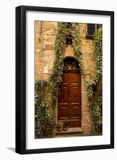 Doorway In Tuscany-Ian Shive-Framed Photographic Print