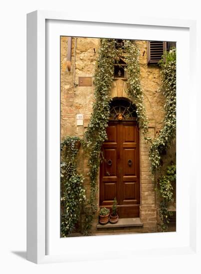 Doorway In Tuscany-Ian Shive-Framed Photographic Print