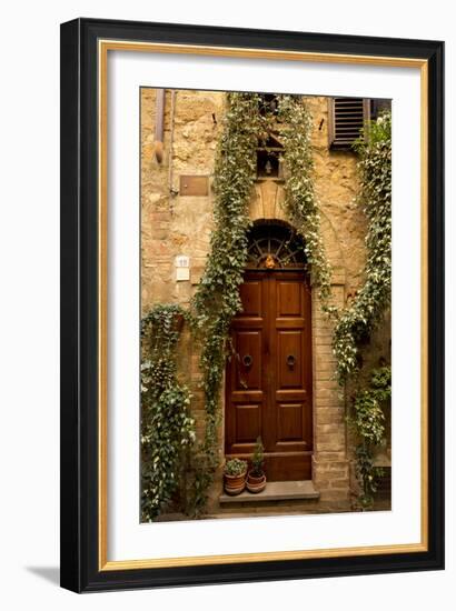 Doorway In Tuscany-Ian Shive-Framed Photographic Print