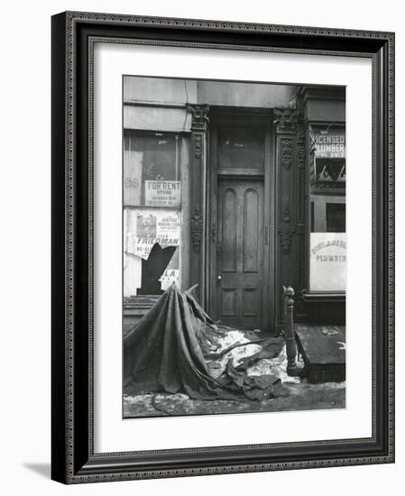 Doorway, New York, c. 1945-Brett Weston-Framed Photographic Print