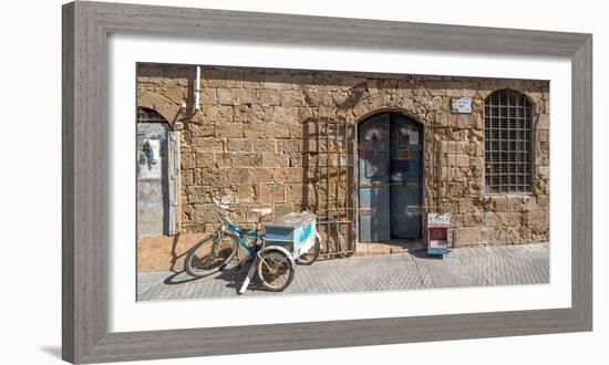 Doorway of a building, Jaffa, Tel Aviv, Israel-null-Framed Photographic Print