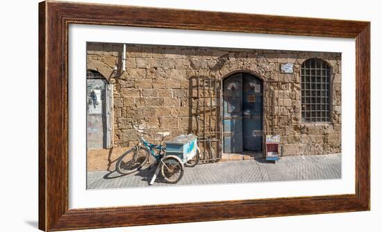 Doorway of a building, Jaffa, Tel Aviv, Israel-null-Framed Photographic Print