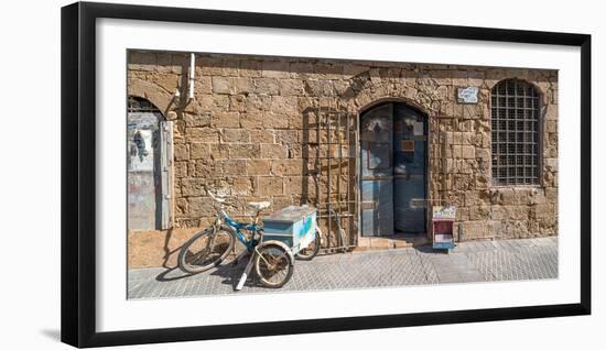 Doorway of a building, Jaffa, Tel Aviv, Israel-null-Framed Photographic Print