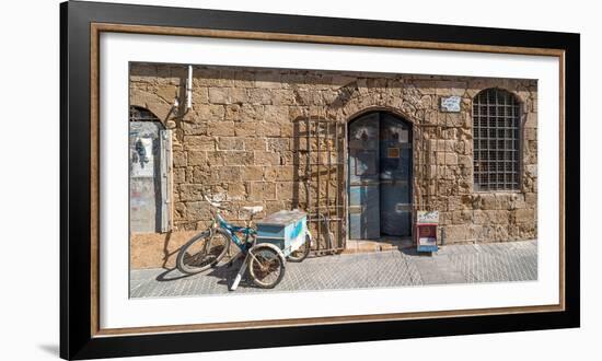 Doorway of a building, Jaffa, Tel Aviv, Israel-null-Framed Photographic Print