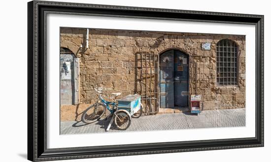 Doorway of a building, Jaffa, Tel Aviv, Israel-null-Framed Photographic Print