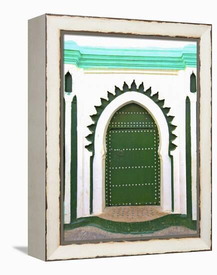 Doorway That Inspired Matisse, Tangier, Morocco, North Africa-Neil Farrin-Framed Premier Image Canvas