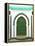 Doorway That Inspired Matisse, Tangier, Morocco, North Africa-Neil Farrin-Framed Premier Image Canvas