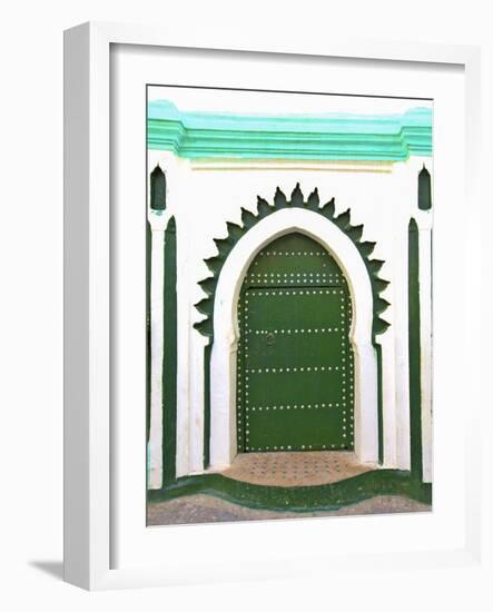 Doorway That Inspired Matisse, Tangier, Morocco, North Africa-Neil Farrin-Framed Photographic Print