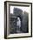 Doorway, Tintagel Castle, Cornwall, England, United Kingdom-Adam Woolfitt-Framed Photographic Print