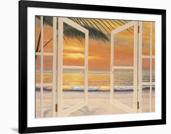 Doorway To Paradise-Diane Romanello-Framed Art Print