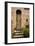 Doorway with Flowers, Pienza, Tuscany, Italy-Terry Eggers-Framed Photographic Print