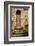 Doorway with Flowers, Pienza, Tuscany, Italy-Terry Eggers-Framed Photographic Print