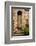 Doorway with Flowers, Pienza, Tuscany, Italy-Terry Eggers-Framed Photographic Print