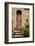 Doorway with Flowers, Pienza, Tuscany, Italy-Terry Eggers-Framed Photographic Print