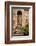 Doorway with Flowers, Pienza, Tuscany, Italy-Terry Eggers-Framed Photographic Print