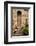 Doorway with Flowers, Pienza, Tuscany, Italy-Terry Eggers-Framed Photographic Print