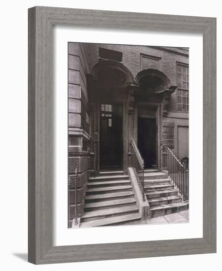 Doorways at Laurence Pountney Hill, London, 1884-Henry Dixon-Framed Photographic Print