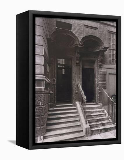 Doorways at Laurence Pountney Hill, London, 1884-Henry Dixon-Framed Premier Image Canvas