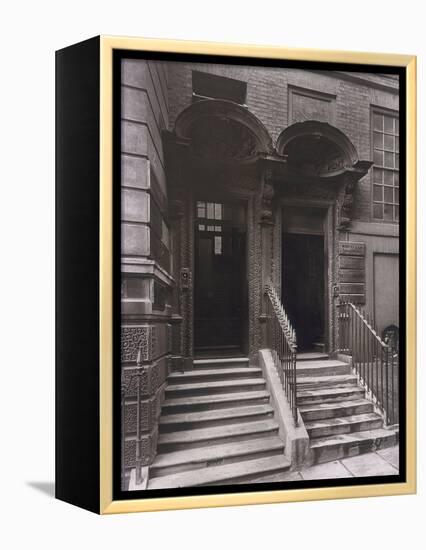 Doorways at Laurence Pountney Hill, London, 1884-Henry Dixon-Framed Premier Image Canvas