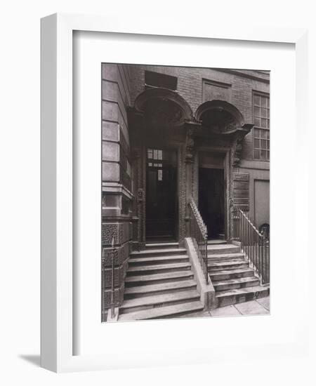 Doorways at Laurence Pountney Hill, London, 1884-Henry Dixon-Framed Photographic Print