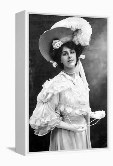 Dora Barton, English Actress, 1900s-J Beagles & Co-Framed Premier Image Canvas