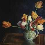 Tulips in a Staffordshire Jug, Catalogue No. 210C-Dora Carrington-Giclee Print