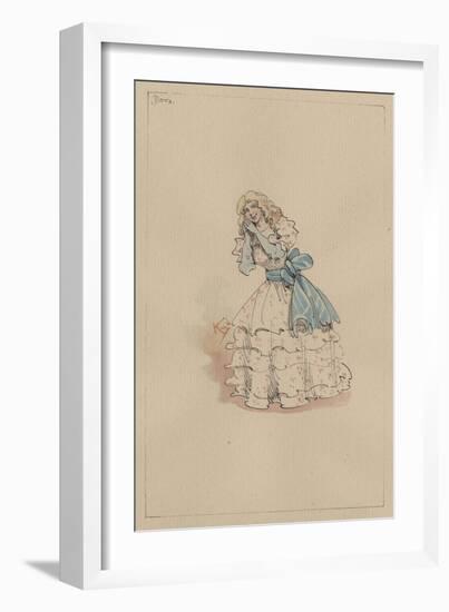 Dora Spenlow, C.1920s-Joseph Clayton Clarke-Framed Giclee Print