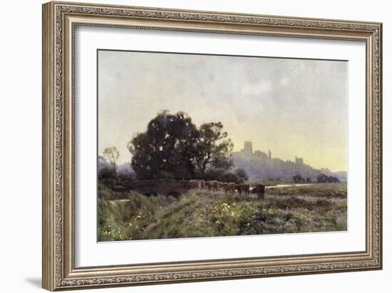 Dorchester Distant View-Ernest W Haslehust-Framed Photographic Print