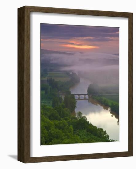 Dordogne River, Dordogne, Aquitaine, France-Doug Pearson-Framed Photographic Print