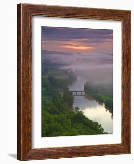 Dordogne River, Dordogne, Aquitaine, France-Doug Pearson-Framed Photographic Print