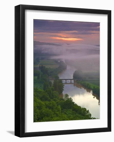 Dordogne River, Dordogne, Aquitaine, France-Doug Pearson-Framed Photographic Print