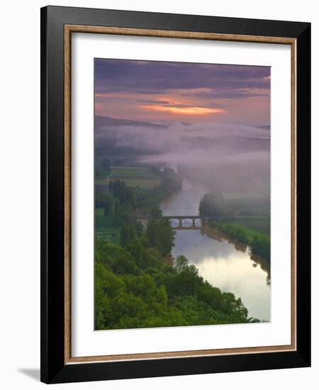 Dordogne River, Dordogne, Aquitaine, France-Doug Pearson-Framed Photographic Print