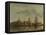 Dordrecht at Sunset-Aelbert Cuyp-Framed Stretched Canvas