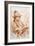 Dorelia Smoking-Augustus Edwin John-Framed Giclee Print