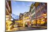 Dorfstrasse in Wengen, Jungfrau region, Bernese Oberland, Swiss Alps, Switzerland, Europe-Frank Fell-Mounted Photographic Print