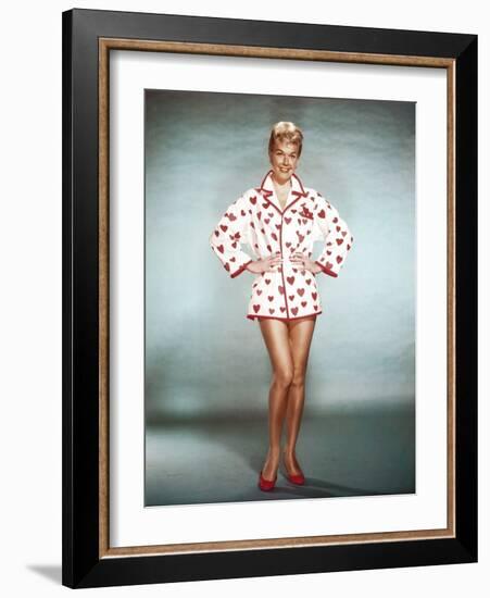 Doris Day born as Doris Kappelhoff in Cincinnati 1924, actrice, singer and producer, here 1954 (pho-null-Framed Photo