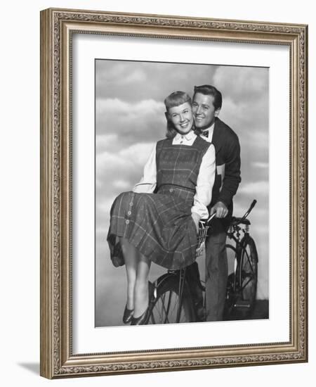 Doris Day, Gordon Macrae, On Moonlight Bay, 1951-null-Framed Photographic Print