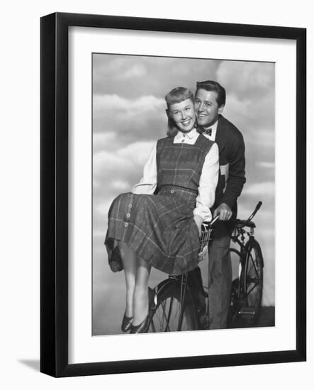 Doris Day, Gordon Macrae, On Moonlight Bay, 1951-null-Framed Photographic Print