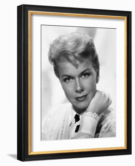 Doris Day. "The Man Who Knew Too Much" 1956, Directed by Alfred Hitchcock-null-Framed Photographic Print