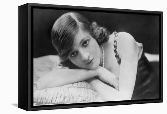 Doris Keane, American Actress, Early 20th Century-Claude Harris-Framed Premier Image Canvas