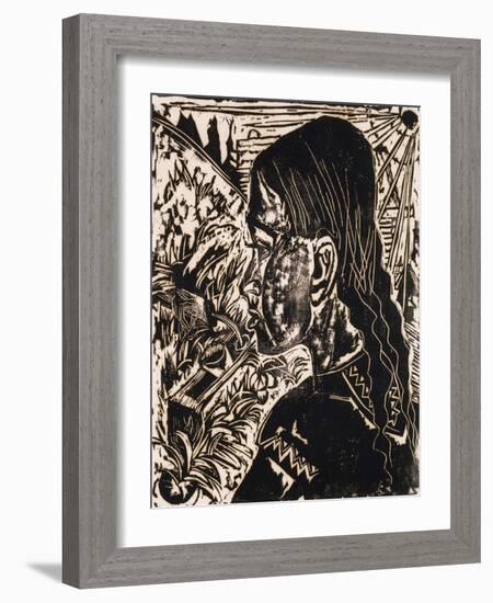 Dorli, 1917-Ernst Ludwig Kirchner-Framed Giclee Print